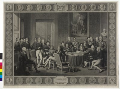 Wienerkonventionen 1814 / 1815 af Jean Godefroy