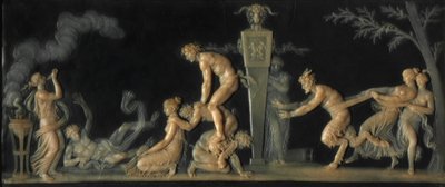 The Game of Leap Frog af Jean Guillaume Moitte