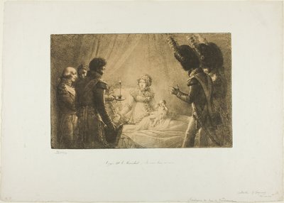 Se, M. le Maréchal, jeg er i sandhed hans mor... af Jean Henri Marlet