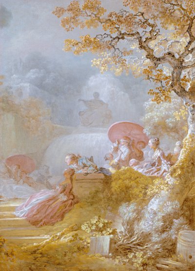 Blindmans Buff (Le Colin-Maillard) c.1755-80 af Jean Honore Fragonard