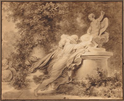 Påkaldelse til kærlighed af Jean Honore Fragonard