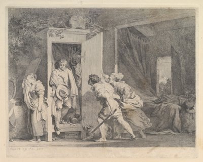 Kabinettet, 1778. af Jean Honore Fragonard