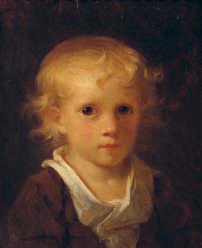 Portræt af et barn af Jean Honore Fragonard