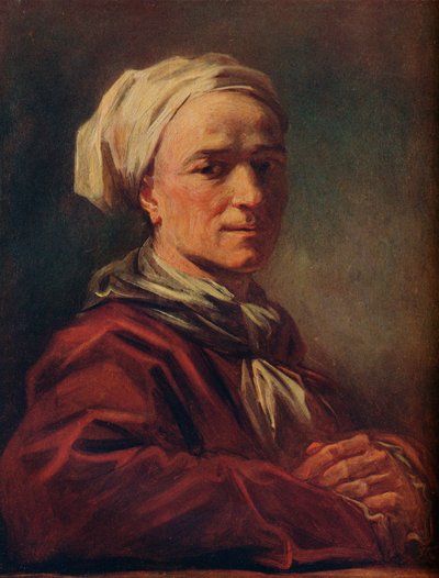 Portræt af en mand, c1700-tallet af Jean Honore Fragonard