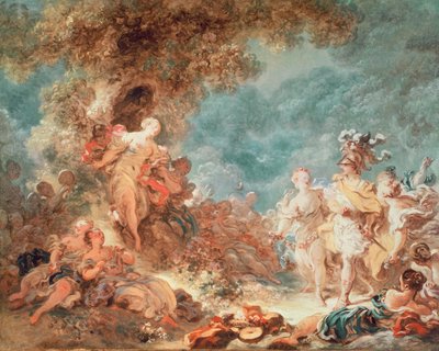 Rinaldo i haven til Armida-paladset af Jean Honore Fragonard