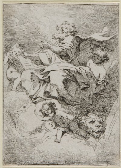 Sankt Markus af Jean Honore Fragonard
