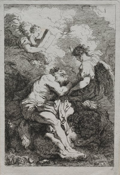 Sankt Jerome. af Jean Honore Fragonard