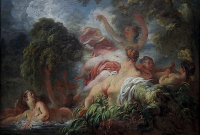 Uimarit af Jean-Honore Fragonard