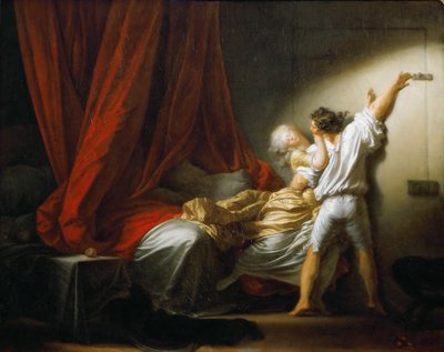 Bolt Le Verrou af Jean Honore Fragonard