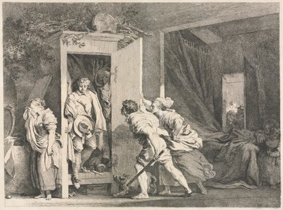 Skabet, 1778. af Jean Honore Fragonard
