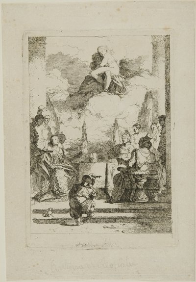 Antonius og Kleopatras fest af Jean Honore Fragonard