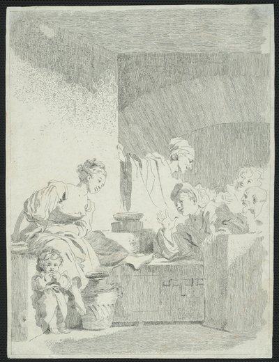 Det indre af Jean Honore Fragonard
