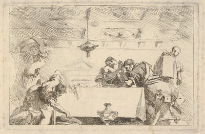 Den sidste nadver, ca. 1761-64. af Jean Honore Fragonard