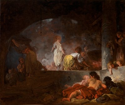 Vasketøjerne af Jean Honore Fragonard