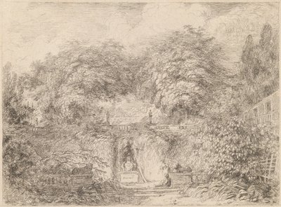 Den Lille Park (Le petite parc) af Jean Honore Fragonard