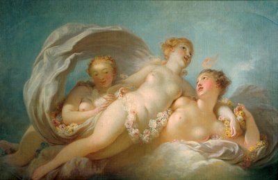 De tre nåder, 1700-tallet af Jean Honore Fragonard