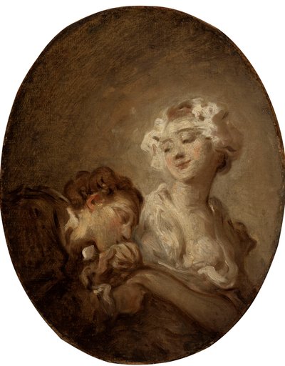Koketten og ungdommen. af Jean Honore Fragonard