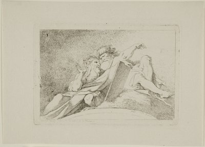 To profeter af Jean Honore Fragonard