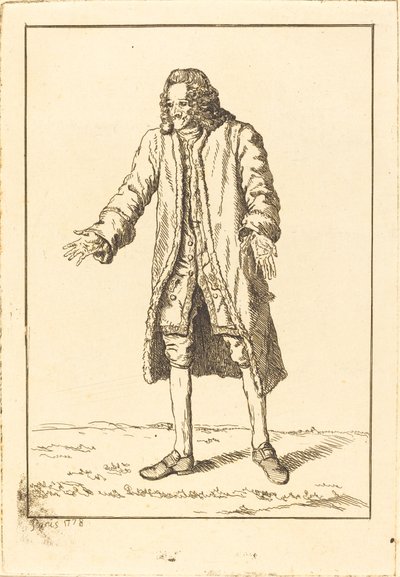 Voltaire af Jean Huber