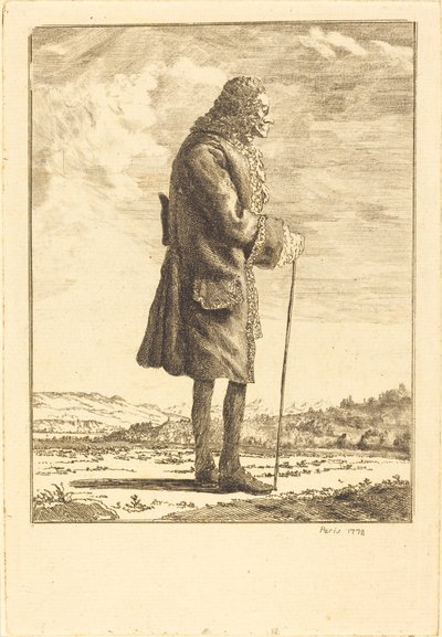 Voltaire af Jean Huber