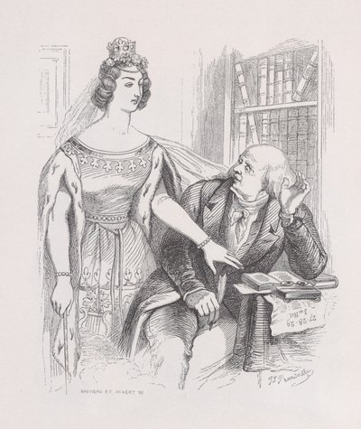 Farvel, Chansons fra The Complete Works of Béranger, 1836. af Jean Ignace Isidore Gérard