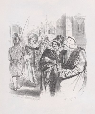 Gotton fra The Complete Works of Béranger, 1836. af Jean Ignace Isidore Gérard