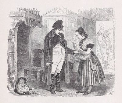 Memories of the People from the Complete Works of Béranger, 1836. af Jean Ignace Isidore Gérard