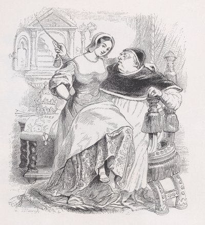 Den gode pave fra The Complete Works of Béranger, 1836. af Jean Ignace Isidore Gérard