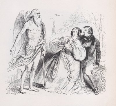 Tid fra The Complete Works of Béranger, 1836. af Jean Ignace Isidore Gérard