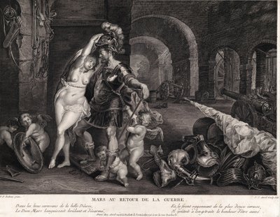 Marts tilbage fra krigen af Jean Jacques Avril