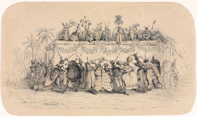 En insektkugle af Jean Jacques Grandville