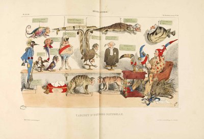 Dyrenes Rige Dyrenes Rige. Fra La Caricature, 1833. af Jean Jacques Grandville