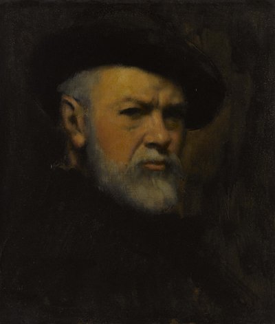 Selvportræt, ca. 1890. af Jean Jacques Henner