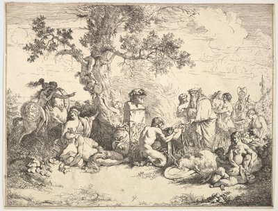 Offer til Pan, 1762-63. af Jean Jacques Lagrenee