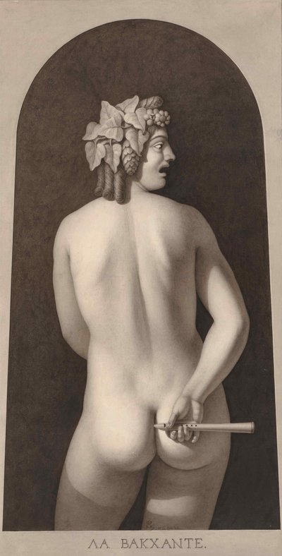 La bacchante. af Jean Jacques Lequeu