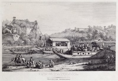 Bådtur på Seinen, 1803 af Jean Jacques de Boissieu