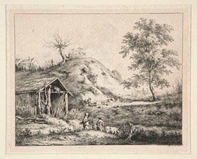Landskab af Jean Jacques de Boissieu