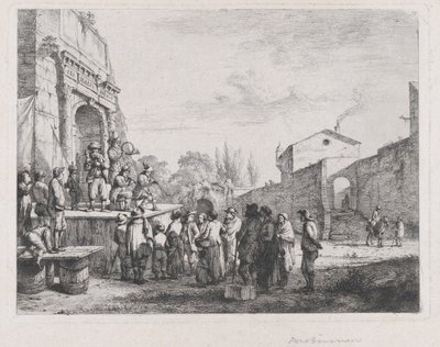 De små charlataner, 1773. af Jean Jacques de Boissieu