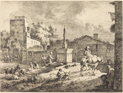 Udsigt over Saint-Andéol af Jean Jacques de Boissieu