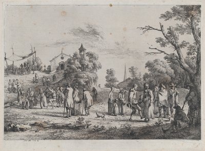 Landsbyfest, 1773. af Jean Jacques de Boissieu