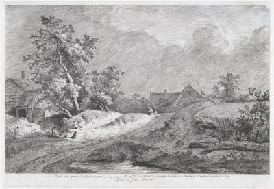 Hvedemark, 1772. af Jean Jacques de Boissieu