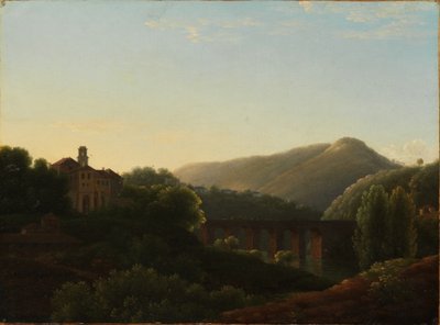 Broen ved La Cava, Kongeriget Napoli af Jean Joseph Xavier Bidauld