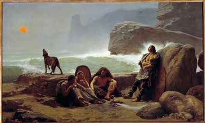 Galliske odds vagter. Maleri af Jean Jules Antoine Lecomte Du Nouy (1842-1923) af Jean Jules Antoine Lecomte du Nouy