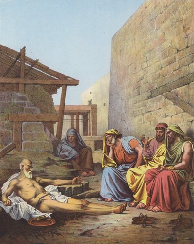 Job og hans venner af Jean Jules Antoine Lecomte du Nouy