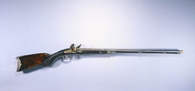 Dobbeltløbet Flintlock Sporting Gun af Napoleon I Bonaparte af Jean Le Page