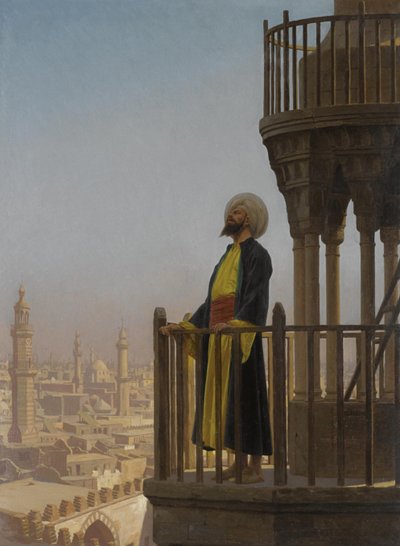 En muezzin af Jean Leon Gerome