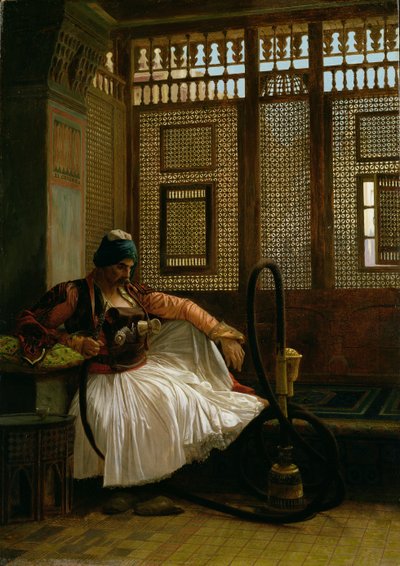 Arnaut Rygning (panel) af Jean Leon Gerome