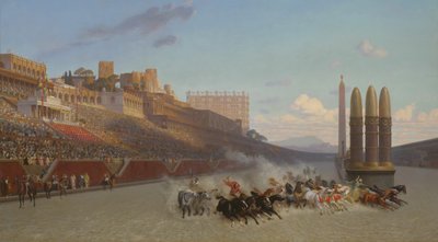 Vognløb, 1876. af Jean Leon Gerome