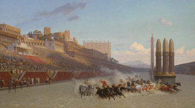 Vognløb, 1876 af Jean Leon Gerome