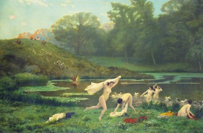 Diana og Actaeon af Jean Leon Gerome